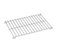 Weber Grille de rôtissage - Grand (37 x 23cm), en acier inoxydable, pour une cuisson indirecte, adaptée aux séries Weber Q, Go-Anywhere et aux barbecues plus grands - Argent (6564)