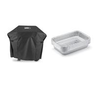 Weber Housse Premium pour Spirit II 200 et Spirit E-210, Noir & 6415 L chefrites Barquette Aluminium - Lot de 10