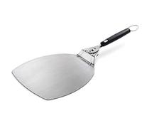 Weber Pelle à Pizza, en Acier Inoxydable, Gain de Place - avec poignée Pliable pour Un Rangement Facile, Lavable au Lave-Vaisselle - Noir/Argent (6691)