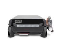 WEBER 1500207 Premium Plaque de cuisson au gaz 43cm, jusqu'à 260 °C, noir