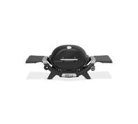 Weber Barbecue à gaz Q1200N – brûleur 2,94 kW, grilles fonte, tablettes latérales, Noir