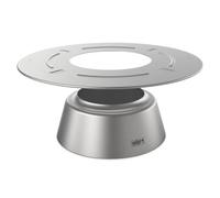 Weber Grill Régulateur de chaleur 7666 – Anneau diffuseur Vortex 57 cm Acier inoxydable