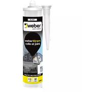 Weber Saint Gobain - Weber Mastic , Silicone, Hybride Multi Usages Hautes Performances Blanc - étanchéité Et Collage Pour La Construction Et Le Métal, Résitant Aux Intempéries Et Aux Uv, Forte Adhéren