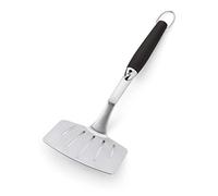 Weber Spatule de Barbecue Premium (46cm), pour Les Grands Aliments grillés ou Poisson, Acier Inoxydable, poignée Confortable antidérapante, col incliné, Passe au Lave-Vaisselle - Noir/Argent (6673)