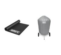 Weber Tapis de Protection de Sol - Tapis de Sol pour Barbecue 100 x 180cm - Tapis en Caoutchouc & Accessoire Barbecue 7176 - Housse Barbecue Charbon 57 CM