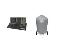 Weber Tapis de Protection, Noir & Housse Standard pour Barbecues Charbon, Gris, 57 cm