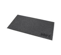 Weber Tapis de Protection XL pour Nouveaux Summit & Plancha 76 cm/protège la terrasse Contre la Graisse et Les étincelles, matériau antidérapant - Noir (3400134)