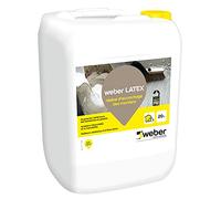 WEBER weber latex, Résine d’accrochage à base de latex pour mortiers et bétons 20 L
