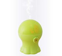 WEBio - Diffuseur D'arômes à Ultrasons - Vert - Aromathérapie - Veilleuse pour Enfants - Minuterie - Durée de 6h - Arrêt Automatique - 3 Couleurs Disponibles - Scricciolo - 300 ML - Made in Italy.