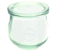 Weck 19673 Lot de 6 pots en forme de tulipe Transparent 370 ml