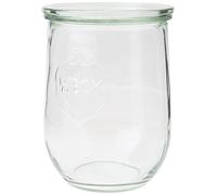 Weck Bocal de Bord Arrondi Tulipe, Verre, Transparent, 1050 ML