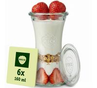 Weck Bord Arrondi Deli Pot, 200 ML, Transparent