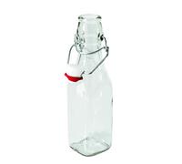 Weck Bormioli Rocco Swing Bott 58303 Lot de 12 bouteilles en verre avec anneaux en caoutchouc 250 ml