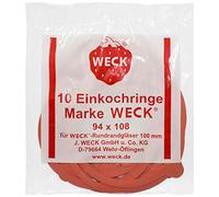 Weck - Lot de 10 anneaux de conservation 94 x 108