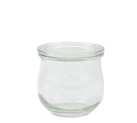 Weck -Verre tulipe, bord rond, verre transparent, 370 ml