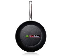 WECOOK! Ecochef Titane Poêle à Frire 20cm, Induction, Antiadhésive QUANTANIUM 5 Couches sans PFOA, Aluminium Forgé, Épaisseur 4 mm, Vitrocéramique, Gaz, Lave-vaisselle