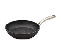 WECOOK! Ecochef Titane Poêle à Frire 30cm, Induction, Antiadhésive QUANTANIUM 5 Couches, Écologique sans PFOA, Aluminium Forgé, Épaisseur 4 mm, Vitrocéramique, Gaz, Lave-vaisselle