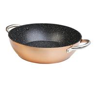 Casserole Basse 28cm Induction, Antiadhésive sans PFOA, Aluminium Forgé, Wecook, Professional, , Cuivre
