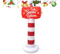 Wectirc Pain d'épices gonflable de Noël - Décoration de cour casse-noisette gonflable de Noël - Décoration d'intérieur pour les vacances de Noël, les jardins, les célébrations