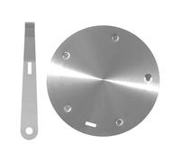 Wectirc Plaque d'adaptation à induction | Adaptateur de table de cuisson à induction pour maisons de location, diffuseur de chaleur en acier inoxydable pour maison, appartement, dortoir, petit espace