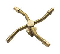 Wectirc Pulvérisateur rotatif automatique - Arroseurs rotatifs automatiques à bras 3/4 pour plantes | Tête de pulvérisation rotative à 360 degrés pour terrasse, jardin, maison, cour