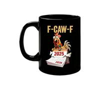 Wectirc Tasse à eau en céramique en forme de coq - Pour homme et femme - Pour la maison, le travail, le matin, la fête d'anniversaire, le w nd, les loisirs, les moments de détente