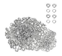 WedDecor Œillets, Laiton, Argenté, 5 mm