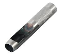 Weddecor Perforateur creux de découpe pour le travail du cuir, du caoutchouc, du tissu synthétique, de la tôle fine, des joints, outil ultra résistant, en acier massif et métal, Acier, 20 mm
