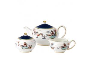 Wedgwood Ensemble à thé Wonderlust 3 pièces 3 pièces