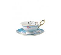Wedgwood Petite tasse à thé Wonderlust avec soucoupe floraison