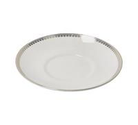 Wedgwood Soucoupe pour tasse à café Vera Wang Lace Gold blanc