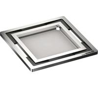 wedi Fundo 7.1 grille carrée, à carreler, massif 115x115x5mm 676800054