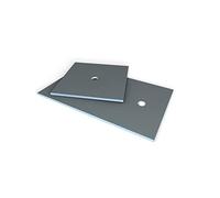 Receveur carré wedi Fundo Primo écoulement centré 900x900x40mm