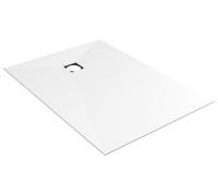 wedi Revêtement Fundo Top pour Fundo Primo excentré, Pure blanc, 1600x1000x6mm