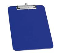 Wedo 0576603 Porte-bloc A4 en plastique avec porte-stylo Bleu