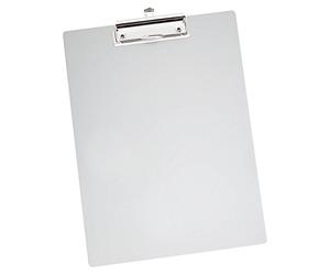 Wedo 057854 Porte-bloc A4 en métal - aluminium