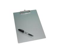 Wedo 057854 Porte-bloc A4 en métal - aluminium