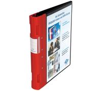 Wedo 05815002 Ergogrip Classeur A4 4 anneaux 40 mm/plastique Rouge (Import Allemagne)