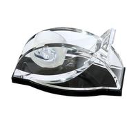 Wedo 0609001 Acryl Exklusiv Dévidoir de ruban adhésif Transparent/Noir