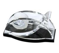 Wedo 0609001 acryl exklusiv dévidoir de ruban adhésif transparent noir Transparent G