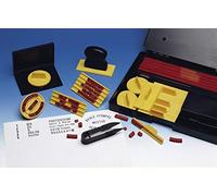 Wedo 066416 Kit d'imprimerie grands caractères 367 x 4 mm / 204 x 5 mm