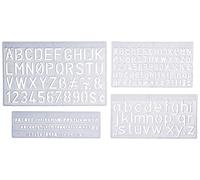 Wedo Kit normographe 07012 - hauteurs 5/10/20 mm