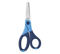 Wedo 0771503 Gripy Ciseaux ronds en acier Inoxydable 13 cm Bleu
