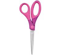 Wedo 0773609 Gripy Ciseaux en acier Inoxydable 6" 17,5 cm| Couleur aléatoire