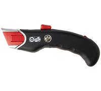 Wedo 078815 Cutter professionnel avec 5 lames de rechanges Noir