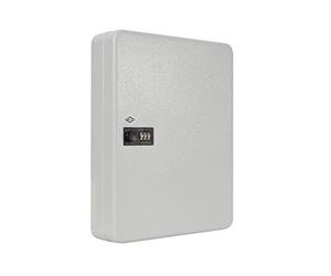 Wedo 10246037 Armoire à clés avec serrure à combinaison 3 chiffres pour 60 clés Gris lumière
