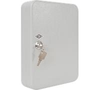 Armoire à clés pour 36 clés, gris clair