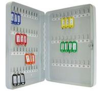 Wedo 10256537X Armoire à clés pour 70 clés 28,0x6,0x37,0cm Gris lumière