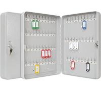 Wedo 10256537X Armoire à clés pour 70 clés 28,0x6,0x37,0cm Gris lumière