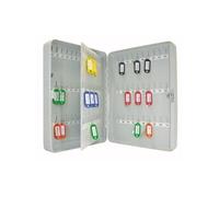 Wedo Armoire à clés 10260837X pour 110 clés 28,0 x 8,0 x 37,0 cm Gris lumière